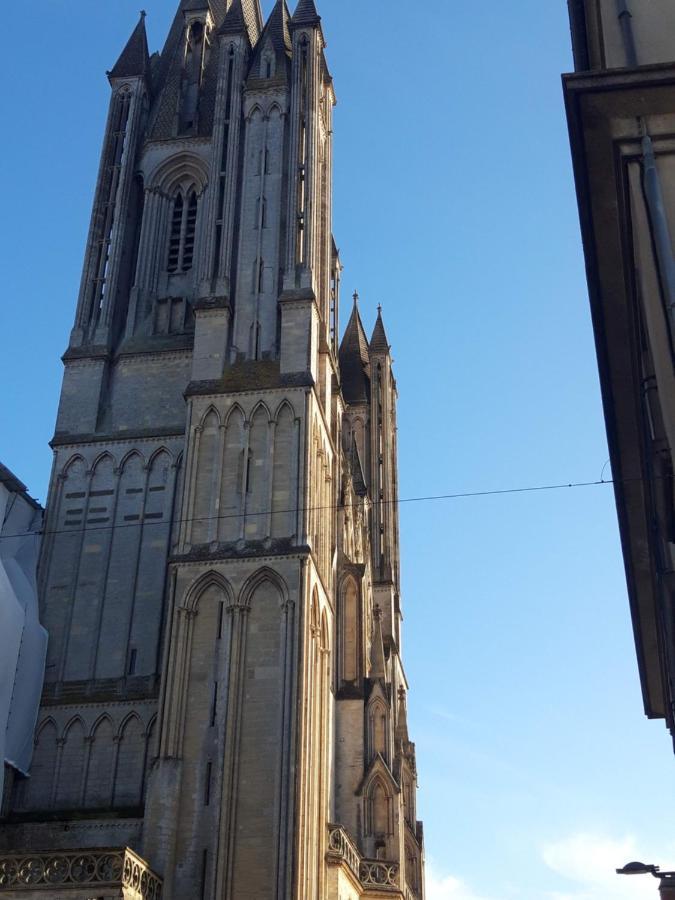 Agreables Chambres Independantes - Coutances Centre Exterior foto